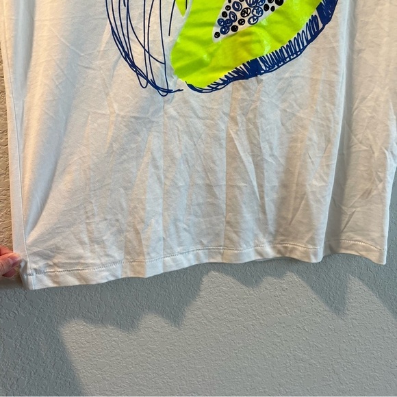 Women’s Zara fruit pear printed boxy style short sleeve tee size small S - Picture 3 of 6